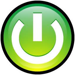 Button Turn On Icon 256x256 png